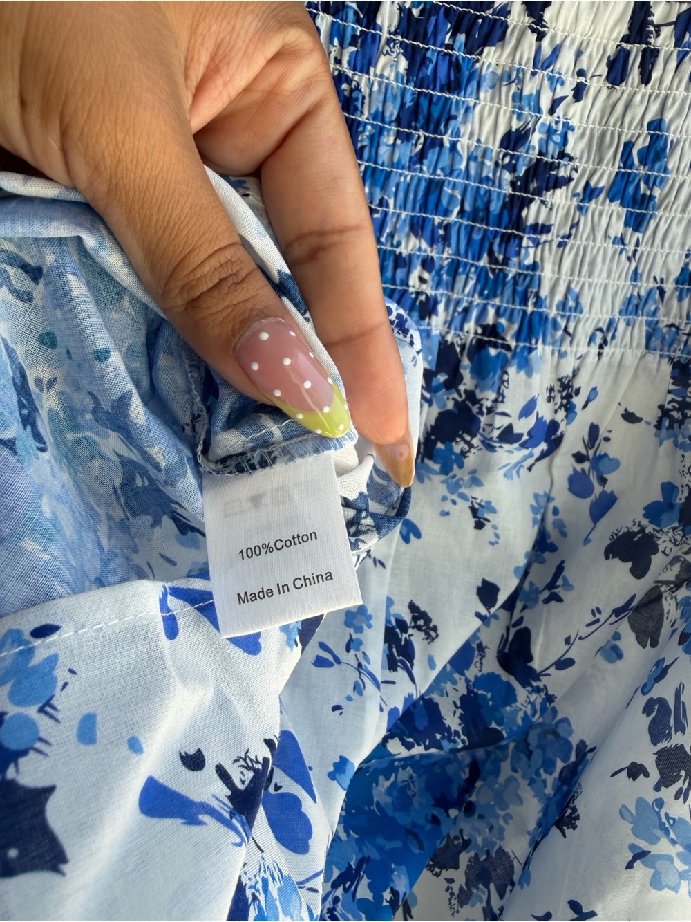 Tuckernuck Bluebell Meadows Tilli Blouse - Picture 7 of 7